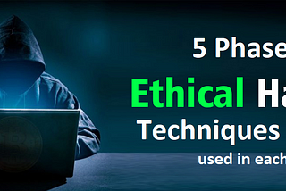 A Complete guide on how to learn 5 Phases of Ethical Hacking & Techniques, Tools used in each phase.