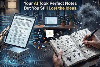 Your AI Took Perfect Notes But You Still Lost the Ideas