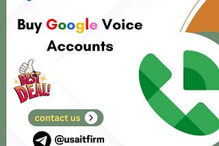 Buy Google Voice Accounts
