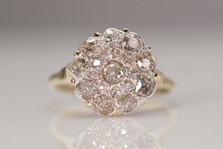 Antique Diamond Cluster Rings in London