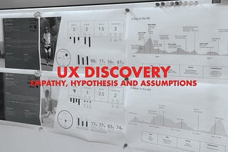 UX Discovery: Empathy, Hypothesis and Assumptions