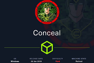 HackTheBox | Conceal (Walkthrough)