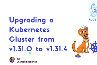 Upgrading a Kubernetes Cluster from v1.31.0 to v1.31.4