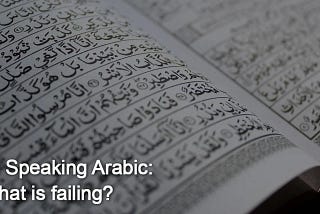 Siri Speaking Arabic: What Is Failing?