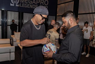 Ronaldhino at OmegaPro Legends Cup