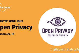 Community Grant Program — interview with Open Privacy