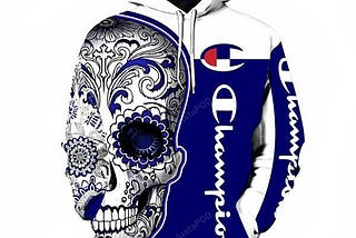 Champion Sugal Skull Men and Women 3D Hoodie Shirt