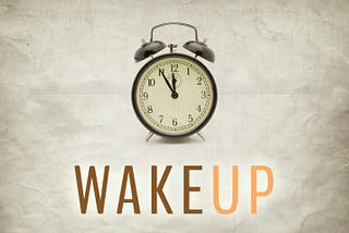 Wake up! Awaken, Church!