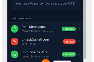 A short CoinCAS APP interface tour! You can try it in your mobile.