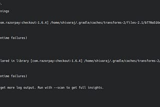 ‘Deprecated Gradle features were used in this build, making it incompatible with Gradle 8.0'