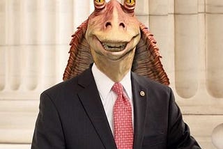 Jar Jar Binks and the crisis in Western Democracy