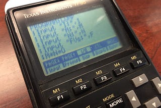 How a calculator led me to a career in tech