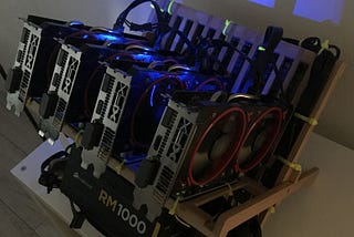 My first Ethereum Mining Rig