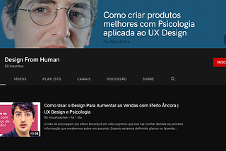 Design From Human, the Youtube channel.