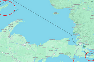 The One Minute Geographer: Two Islands, Two Different Worlds