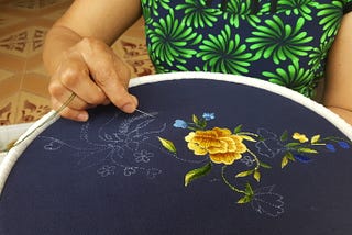 Embroidery in Vietnam