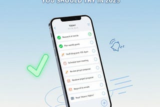 10 Best iOS To-Do Apps You Should Try in 2025