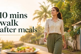 The 10-Minute Walk After Meals: Small Habit, Big Payoff