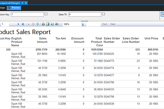 SSRS Report from Stored procedure with multiple parameters