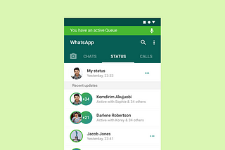 Case study: WhatsApp queues