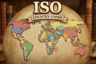 World Countries with ISO 2-Letter & 3-Letter Codes