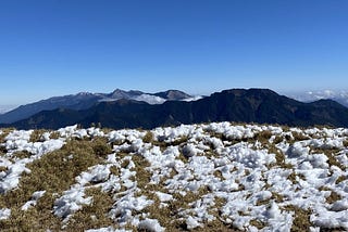 Hehuan Mountain: snow on a tropical island?!