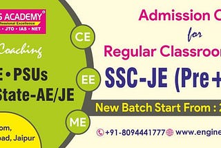 Ideal SSC JE coaching in Patna