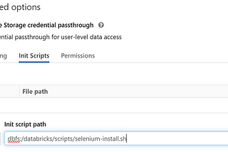 Selenium chrome driver on databricks driver