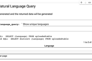 Natural Language Queries for any Database Table with Zero-Shot RoBERTa-based SQL Query Generation