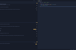 Screenshot of VS Code editor