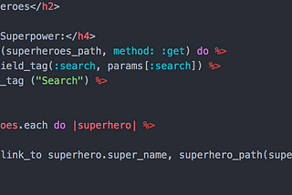 Simple Search Form in Rails