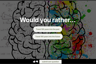 Would You Rather: A Fun and Interactive Game for Everyone