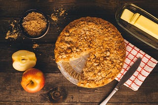Life Is An Apple Pie. A Metaphorical Slice.