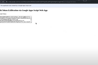 1-CLick OAuth Token Hijacking via Google Apps Script – A Design Flaw Ignored? | Bug Bounty
