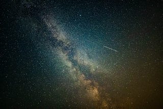 Falling into Eternity During the Perseid Meteor Shower