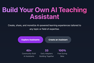 Build Your Own AI Teaching Assistant