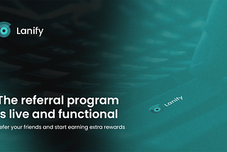 The Referral Program Has Been Launched