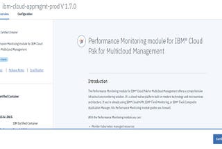 OpenShift 4.3: Installation of Monitoring module on IBM Cloud Pak for Multicloud Management V1.3