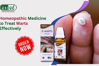 Best Homeopathic Treatment for Warts at Excel Pharma