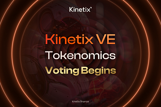 Kinetix Launches Voting for KAI’s Vote-Escrowed (VE) Tokenomics