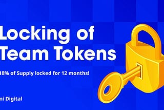 Umi Digital Team Tokens Locked using Ceres Token Locker