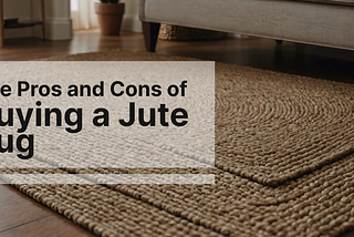 The Pros and Cons of Buying a Jute Rug