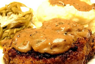 Grandma’s Pork Chops in Mushroom Gravy — Pork Chop