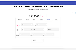Graphically Generate Cron Expressions Online: Your Ultimate Tool for Simplifying Scheduling