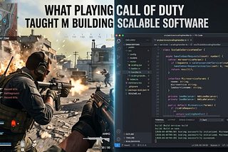 What Playing Call of Duty Taught Me About Building Scalable Software