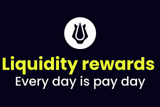 Boosting adoption with Liquidity Rewards.