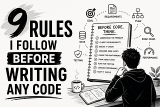 9 Rules I Follow Before Writing Any Code