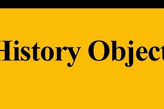 JavaScript: History Methods