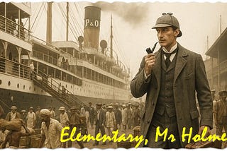 Elementary, Mr Holmes