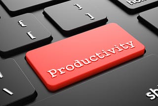 How to be productive